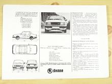 Škoda - automobily Škoda 1985 - 120 LS - prospekt