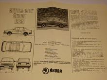 Škoda - automobily Škoda 1985 - 120 L - prospekt