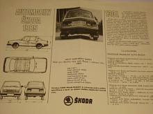 Škoda - automobily Škoda 1985 - 130 L - prospekt
