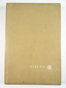 Tatra 813 6 x 6 - seznam náhradních součástí tahače přívěsu - 1977