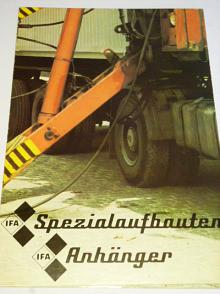 IFA Spezialaufbauten Anhänger - prospekt - 1979