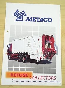 Metaco - Refuse Collectors  - Bobr Press, Bobr 6 special, Bobr Rott - prospekt - Renault, Liaz, Avia...