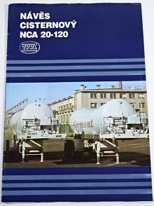 ZVVL - návěs cisternový NCA 20-120 - prospekt
