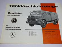 Mercedes - Benz Tanklöschfahrzeuge - Rosenbauer - prospekt