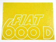 Fiat 600 D - prospekt