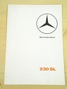 Mercedes - Benz 230 SL - prospekt - 1965