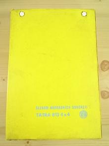 Tatra 813 4 x 4 - seznam náhradních součástí - 1972