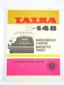 Tatra 2-148 - návod k obsluze a údržbě návěsových tahačů - 1981