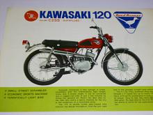 Kawasaki 120 model C2SS Superlube - prospekt