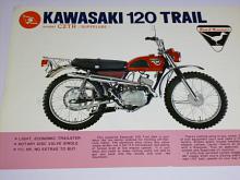 Kawasaki 120 Trail model C2TR Superlube - prospekt