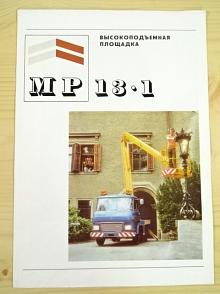 Avia 30 K - MP 13.1 - prospekt - SUB - Slovácké strojírny n. p. Uherský Brod
