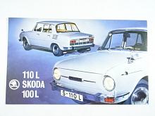 Škoda 110 L, Škoda 100 L - Motokov - prospekt