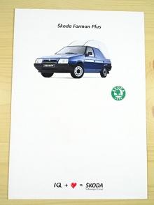 Škoda Forman Plus - prospekt