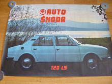 Škoda 120 LS - plakát