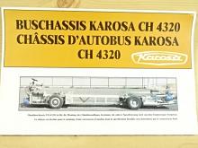 Karosa - Buschassis Karosa CH 4320 - prospekt - 1991