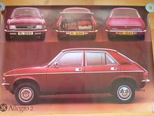 Austin Allegro 2 - plakát - 1972