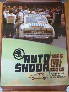 Škoda 130 RS, 105 S, 105 L, 120 L, 120 LS - plakát