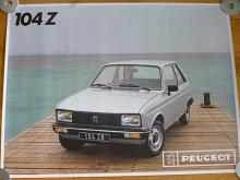Peugeot 104 Z - plakát