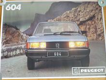 Peugeot 604 - plakát