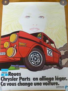Chrysler France - Simca - plakát - 1972