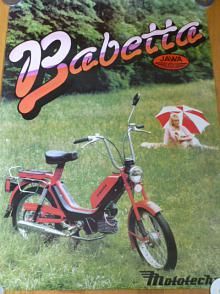 JAWA 210 Babetta - plakát - Mototechna