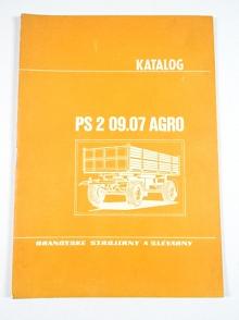BSS - PS 2 09.07 Agro - katalog náhradních dílů - 1989