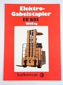 Balkancar EV 651 - 1250 kg - prospekt