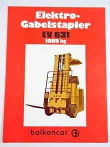 Balkancar EV 631 - 1000 kg - prospekt