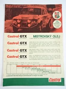 Castrol GTX - mistrovský olej - leták