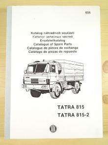 Tatra 815 - Tatra 815-2 - katalog náhradních součástí - 1993