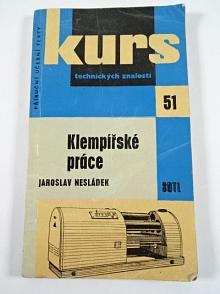 Klempířské práce - Jaroslav Nesládek - 1962