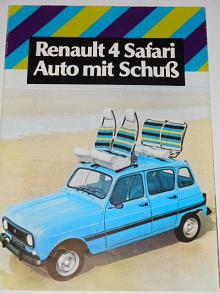 Renault 4 Safari - prospekt