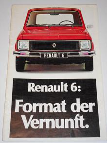 Renault 6 - Format der Vernunft - prospekt