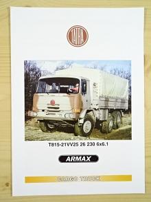 Tatra 815-21VV25 26 230 6x6.1 Armax Cargo Truck - prospekt