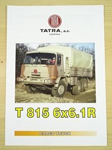 Tatra 815-21VV26 22 230 6x6.1 Cargo Truck - prospekt