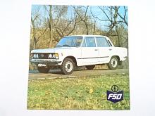 FSO 125 p - prospekt - 1984