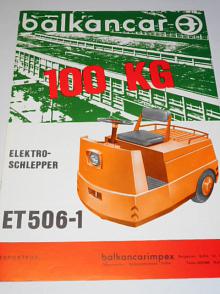 Balkancar ET 506-1 Elektro-Schlepper - prospekt