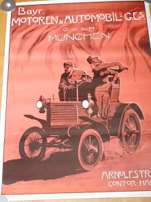 Bayr. Motoren a Automobil-ges München - plakát - 1981