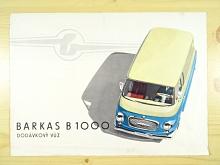 Barkas B 1000 dodávkový vůz - 1964 - prospekt