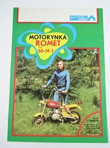 Romet typ 50-M-1 - prospekt - 1977