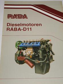 Rába - Dieselmotoren RÁBA-D11 - prospekt