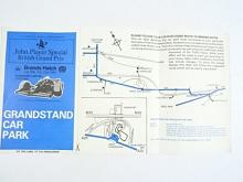 FIA Formula 1 World Championships - John Player Special British Grand Prix - Brands Hatch - 1984 - Grandstand Car Park
