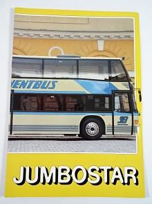 Jumbostar - Scania 113 - Carrus - Finland - autobus - prospekt - 1992