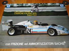 Marcelo Rosei campione Italiano 1979 Super Ford - plakát