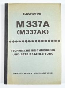 Avia - Flugmotor M 337 A (M 337 AK) Technische Beschreibung und Betriebsanleitung - 1975 - Omnipol Praha