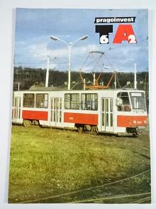 ČKD - Tatra - T6A2 - tramvaj - prospekt - Pragoinvest