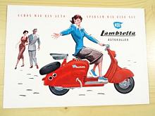 NSU Lambretta Autoroller - prospekt - REPRINT