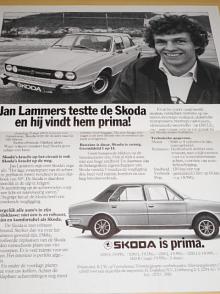 Jan Lammers testte de Skoda en hij vindt hem prima! plakát