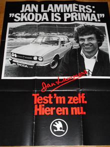 Jan Lammers: Skoda is prima! plakát