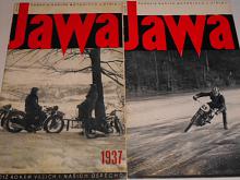 JAWA - časopis našich motoristů 1937 - kompletní IV. ročník